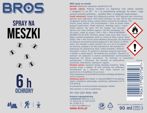 bros - spray na meszki 90ml na Arena.pl