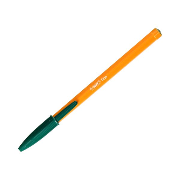 DŁUGOPIS ORANGE FINE BIC GREEN zdjęcie 1