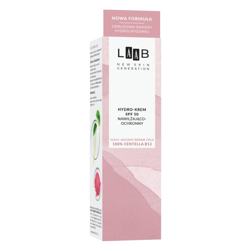 AA LAAB 100% CENTELLA B12 Hydro Krem SPF 50 - 40ml zdjęcie 1