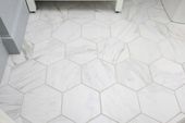 Gres marmuropodobny HEKSAGON CALACATTA 30x30 POLER