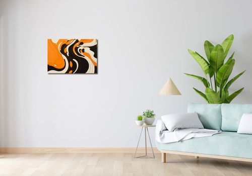 Obraz 60x40cm Tańczący Atrament na Arena.pl
