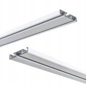 KOWALSKI SZYNA SUFITOWA ALUMINIOWA BIAŁA 250 CM POJEDYNCZA PODWÓJNA