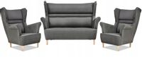 Zestaw wypoczynkowy sofa + 2 fotele Family Meble
