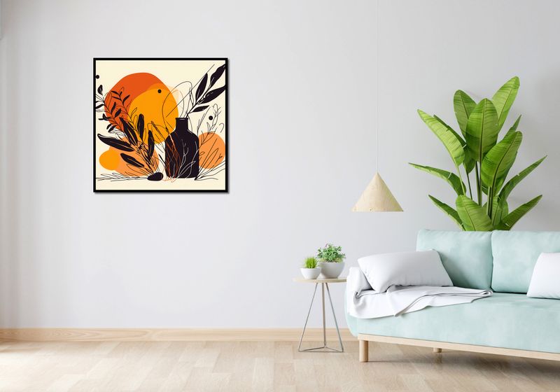 Plakat 80x80cm Jaskrawy Zachód zdjęcie 4