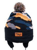 Czapka zimowa dziecięca moro wiązana 42-44 YOCLUB