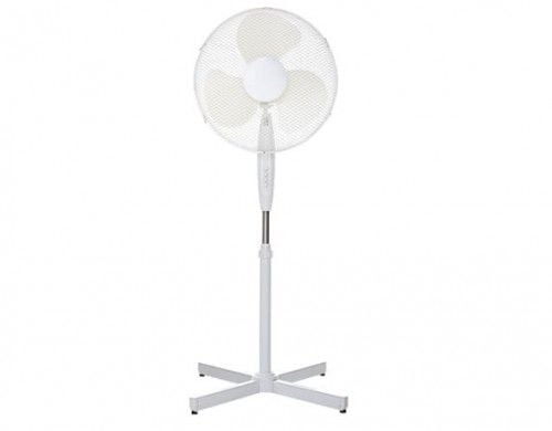 DUŻY WENTYLATOR BIUROWY WIATRAK PODŁOGOWY STOJĄCY DO DOMU BIURA BIAŁY zdjęcie 4