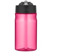 Dziecięca butelka nawadniająca ze słomką - różowa