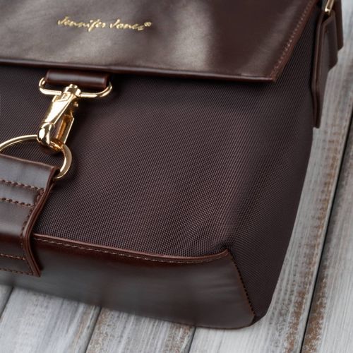 torebka damska mała na ramię brązowa ze złotymi okuciami sp-13-br na Arena.pl