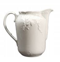 DZBANEK PORCELANOWY NA MLEKO SOK ĆMIELÓW ROCOCO BIAŁY 0001 1 L