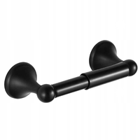 UCHWYT NA PAPIER TOALETOWY WIESZAK RETRO CZARNY BLACK
