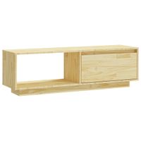 Szafka pod telewizor, 110x30x33,5 cm, lite drewno sosnowe