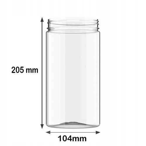 Pojemniki na żywność słoik słoiki do kuchni 1,5L zestaw 10 sztuk + etykiety na Arena.pl