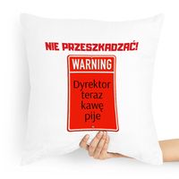Poduszka Prezent Idealny Dla Dyrektora Dyrektorki Z Nadrukiem Ze Zdjęciem