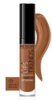 revers new lips trends matowa pomadka w płynie 9 walnut brown 4,5 ml