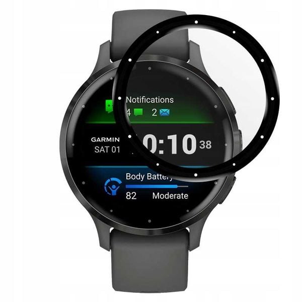 Spacecase Hybrid Glass Garmin Venu 3S zdjęcie 3