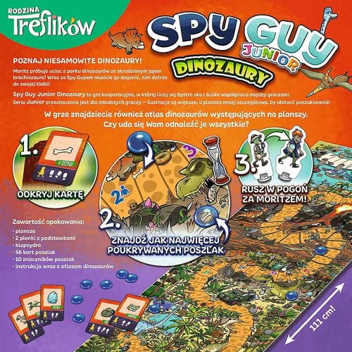 gra spy guy junior dinozaury 02652 na Arena.pl