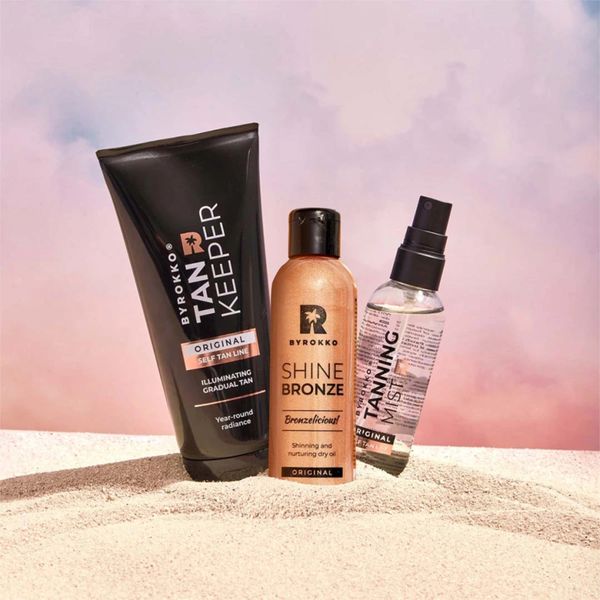 Byrokko Glammed Up Bundle Tan Keeper + Tanning Mist + Shine Bronze zdjęcie 5