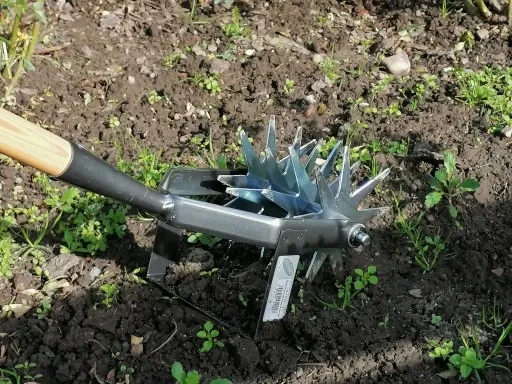 Spulchniacz obrotowy PRESTIGE z podcinaczem ogrodowy odchwaszczacz zdjęcie 3