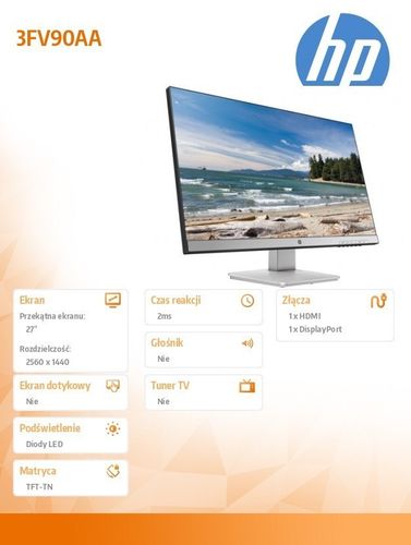 Monitor 27q 3FV90AA na Arena.pl