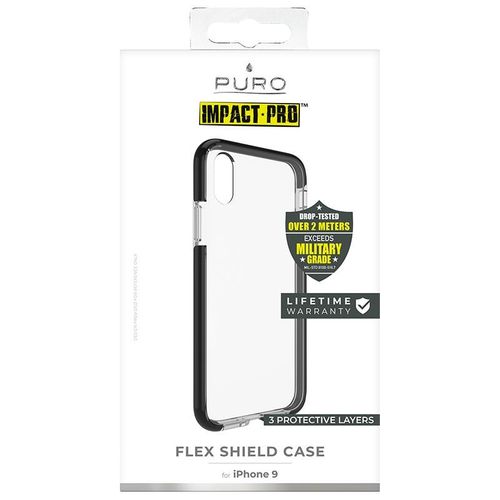 PURO Impact Pro Flex Shield - Etui iPhone XR (czarny) na Arena.pl