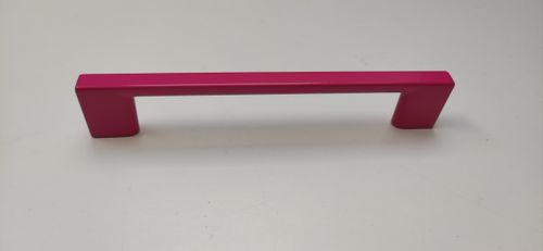 Uchwyt meblowy Schwinn 2576 Nowoczesny! Dziecięcy Rozstaw w mm - 128, Kolor pokrycia - Różowy lakier na Arena.pl