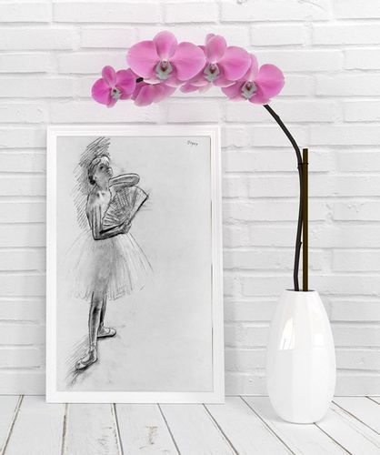 Dancer with a Fan, Edgar Degas - plakat 21x29,7 cm na Arena.pl