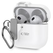 tech-protect slim hook apple airpods 4 white