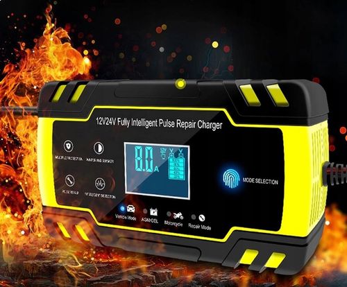 PROSTOWNIK Mikroprocesorowy SAMOCHODOWY DO AKUMULATORÓW 12V 24V 8A AGM na Arena.pl