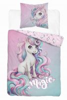 Pościel młodzieżowa 160x200cm MAGICZNY KUCYK