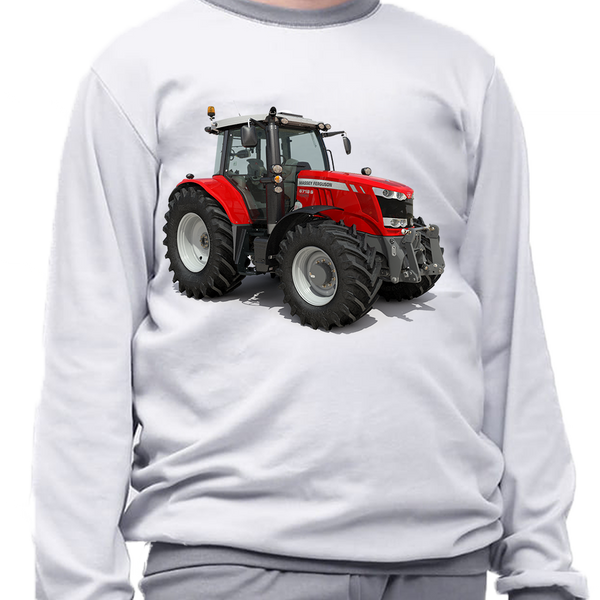 Piżama dziecięca Traktory zdjęcie 1