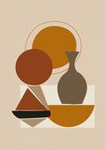 Plakat 70x100cm Geometryczna Utrata
