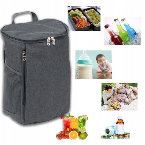 Plecak Termiczny Chłodzący Termoizolacyjny Lodówka Plażowy Torba + Wkład na Arena.pl