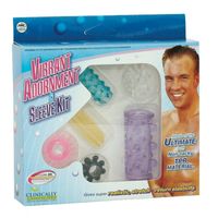 Zestaw nakładek i pierścieni na penis