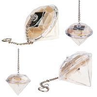 LAMPKI SOLARNE LED 4SZT DEKORACYJNE DIAMENTY RGB