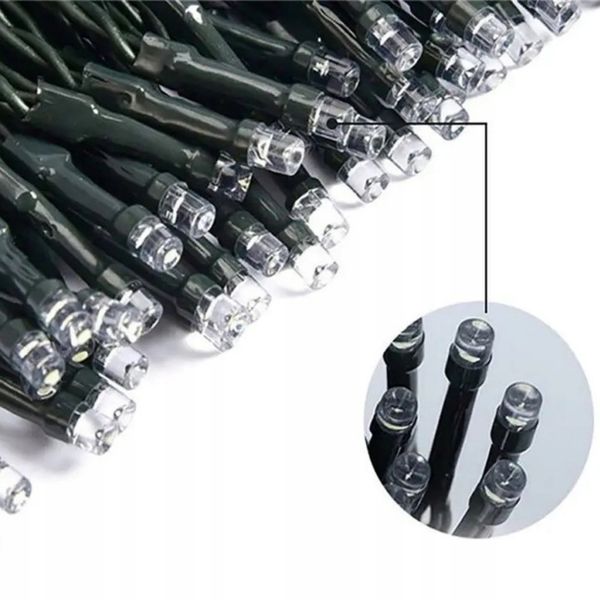 LAMPKI CHOINKOWE 500LED ZEWNĘTRZNE WEWNĘTRZNE MULTI KOLOR ŚWIATEŁKA CHOINKĘ zdjęcie 4