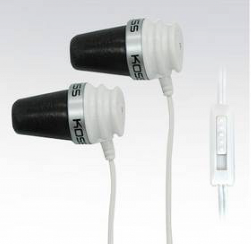 Słuchawki Koss Spark Plug Biała na Arena.pl