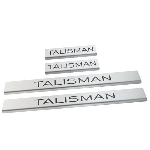 Listwa progowa RENAULT TALISMAN Stal nierdzewna 304 mat z czarnymi literami na Arena.pl