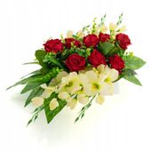 WIĄZANKA na GRÓB SZTUCZNE KWIATY jak ŻYWE!