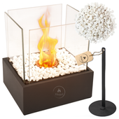 Biokominek wolnostojący Fiamma Elegante Hugel