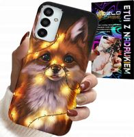 ETUI DO SAMSUNG GALAXY M13 4G - SŁODKI LISEK ZWIERZĘTA LEŚNE CASE +SZKŁO
