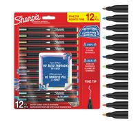 markery akrylowe sharpie cienikie 12 sztuk 2212911