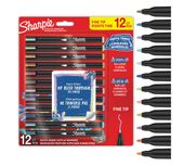 markery akrylowe sharpie cienikie 12 sztuk 2212911
