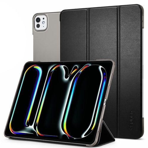 Etui Spigen Smart Fold DO iPad Pro 11 (2024) Budzi Usypia Czarne na Arena.pl