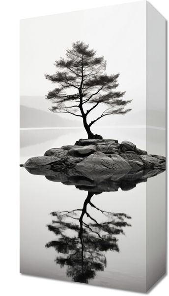 Obraz 20x40cm Samotne Drzewo zdjęcie 1