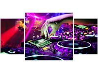 80X40CM ZEGAR DJJ SEQUENCE SET CAŁOROCZNY OBRAZ