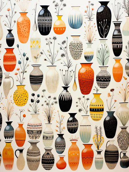 Plakat 30x40cm Symfonia Wazonów zdjęcie 1