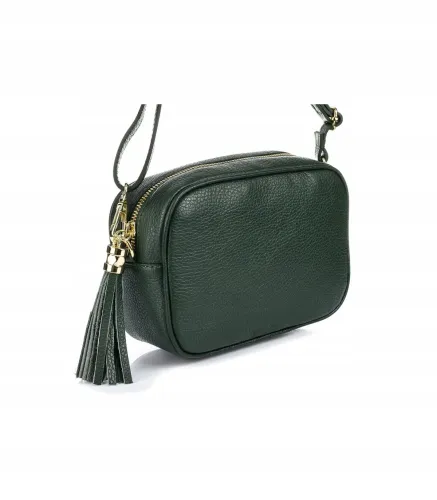 torebka listonoszka z frędzlem skórzana na Arena.pl