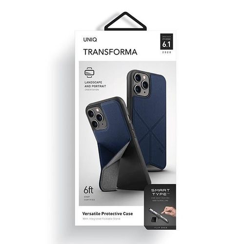 UNIQ Transforma etui na iPhone 12 Pro / iPhone 12 niebieski na Arena.pl