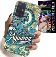 ETUI DO SAMSUNG GALAXY M31S - ZNAK ZODIAKU, WODNIK, ASTRONOMIA PLECKI