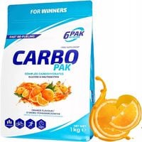 6PAK CARBO PAK 1000G WĘGLOWODANY + WIT B1 ENERGIA